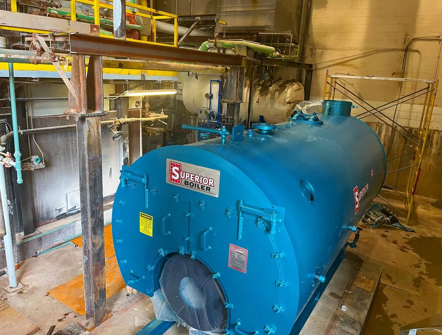 CEVITAL industrial boiler installation
